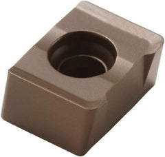 Seco - LNKT080504 M06 Grade MP2500 Carbide Milling Insert - TiCN/Al2O3 Finish, 0.197" Thick, 0.016" Corner Radius - Eagle Tool & Supply