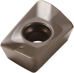 Seco - XOMX10T308 M09 Grade MS2500 Carbide Milling Insert - TiCN/Al2O3 Finish, 0.151" Thick, 0.27" Inscribed Circle - Eagle Tool & Supply