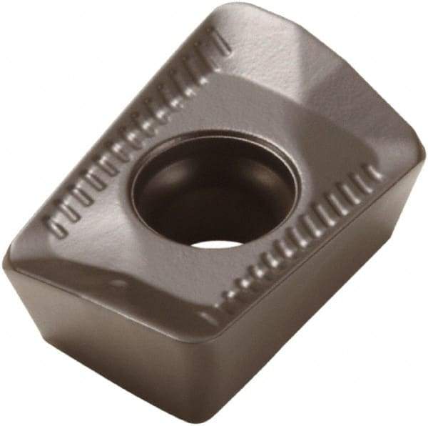 Seco - XOMX10T304 ME07 Grade MK1500 Carbide Milling Insert - TiCN/Al2O3 Finish, 0.151" Thick, 0.27" Inscribed Circle - Eagle Tool & Supply