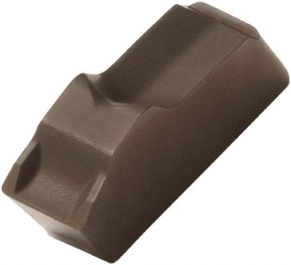 Seco - 150.1012 12 TGP35 Grade, 0.098" Cutting Width, Carbide Cutoff Insert - 6° Neutral Lead Angle, 0.007" Cnr Rad, TiCN/Al2O3 Coated, Single End - Eagle Tool & Supply