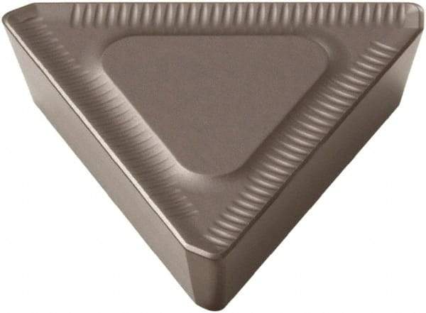 Seco - TPKR43 ME13 Grade T350M Carbide Milling Insert - TiCN/Al2O3 Finish, 3/16" Thick, 1/2" Inscribed Circle - Eagle Tool & Supply