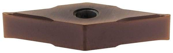 Sumitomo - VNMG331 ESU Grade AC510U Carbide Turning Insert - Proprietary Finish, 35° Diamond, 3/8" Inscr Circle, 3/16" Thick, 1/64" Corner Radius - Eagle Tool & Supply