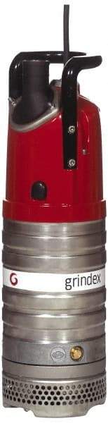Grindex - 2 hp, 460 Amp Rating, 460 Volts, Nonautomatic Operation, Dewatering Pump - 3 Phase, Aluminum Housing - Eagle Tool & Supply