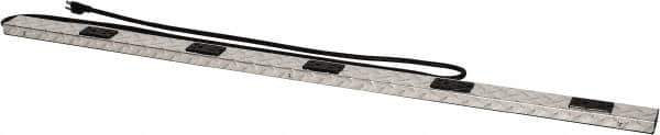 Wiremold - 10 Outlets, 125 Volts, 15 Amps, 6' Cord, Power Outlet Strip - 5-15P NEMA Configuration, 48" Strip - Eagle Tool & Supply