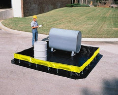 UltraTech - 748 Gal Polyethylene High Wall Berm - 1' High x 10' Wide x 10" Long - Eagle Tool & Supply