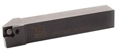 Kennametal - 1.780...90DEG, Right Hand Cut, 2° Lead Angle, 25mm Shank Height x 25mm Shank Width, Positive Rake Indexable Turning Toolholder - 150mm OAL, C8FIX15..R.. Insert Compatibility, Series Fix-Perfect - Eagle Tool & Supply