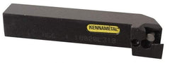 Kennametal - 1.180...93DEG, Left Hand Cut, 3° Lead Angle, 32mm Shank Height x 25mm Shank Width, Positive Rake Indexable Turning Toolholder - 170mm OAL, D2FIX15..L.. Insert Compatibility, Series Fix-Perfect - Eagle Tool & Supply