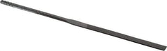 Grobet - 4" Needle Precision Swiss Pattern Equalling File - Round Handle - Eagle Tool & Supply