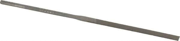 Grobet - 4" Needle Precision Swiss Pattern Equalling File - Round Handle - Eagle Tool & Supply