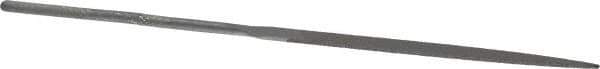 Grobet - 6-1/4" Needle Precision Swiss Pattern Warding File - Round Handle - Eagle Tool & Supply
