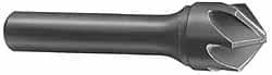 Melin Tool - 1-1/2" Head Diam, 3/4" Shank Diam, 6 Flute 60° High Speed Steel Countersink - Eagle Tool & Supply