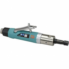 Dynabrade - 1/4" Collet, Straight Handle, Air Straight Die Grinder - 3,400 RPM, Rear Exhaust, 43 CFM, 1 hp, 90 psi, 3/8 NPT Inlet - Eagle Tool & Supply