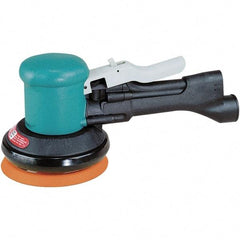 Dynabrade - 12,000 OPM, 23 CFM Air Consumption, Palm Air Orbital Sander - Round Pad, 1/4 NPT Inlet - Eagle Tool & Supply