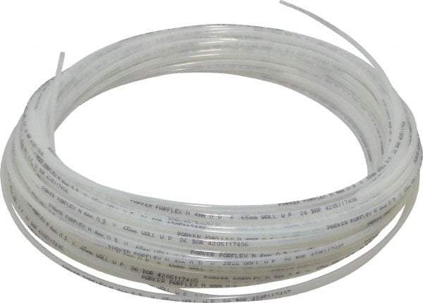 Parker - 4mm OD, 100' Long, Nylon Tube - Natural, 300 Max psi, -65 to 200°F - Eagle Tool & Supply