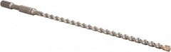 Milwaukee Tool - 1/2" Diam, Spline Shank, Carbide-Tipped Rotary & Hammer Drill Bit - Eagle Tool & Supply