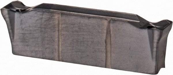 Iscar - 3102DGNC C Grade IC908, 3.1mm Cutting Width Carbide Grooving Insert - 18mm Max Depth of Cut, Neutral, 0.2mm Corner Radius, TiN/TiAlN Finish - Eagle Tool & Supply