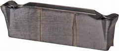 Iscar - 3102DGNC C Grade IC908, 3.1mm Cutting Width Carbide Grooving Insert - 18mm Max Depth of Cut, Neutral, 0.2mm Corner Radius, TiN/TiAlN Finish - Eagle Tool & Supply