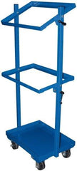 Vestil - 300 Lb Capacity, 19-1/4" Wide x 18-1/4" Long x 60" High Multi-Level Cart - 3 Shelf, Steel, Swivel Casters - Eagle Tool & Supply