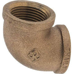 Merit Brass - Class 125, 1" Internal Pipe, Brass 90° Street Elbow - FBSPT x FBSPT - Eagle Tool & Supply