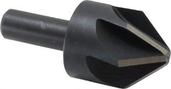 Keo - 1-1/4" Head Diam, 1/2" Shank Diam, 6 Flute 82° High Speed Steel Countersink - Eagle Tool & Supply