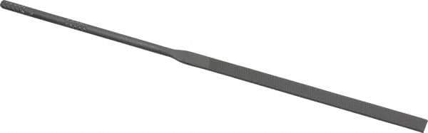 Nicholson - 5-1/2" Needle Precision Swiss Pattern Equalling File - Round Handle - Eagle Tool & Supply