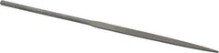 Nicholson - 4" Needle Precision Swiss Pattern Flat File - Round Handle - Eagle Tool & Supply