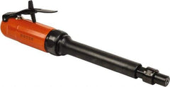 Dotco - 1/4" Collet, Straight Handle, Air Extended Length Die Grinder - 28,000 RPM, Front Exhaust, 16 CFM, 0.3 hp, 90 psi, 1/4" Inlet - Eagle Tool & Supply