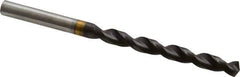 Guhring - 17/64" 130° Powdered Metal Jobber Drill - FIREX Finish, Right Hand Cut, Parabolic Flute, Straight Shank, 101mm OAL, Cone Relief Point - Eagle Tool & Supply