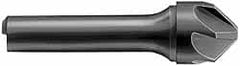 Made in USA - 1" Head Diam, 1/2" Shank Diam, 6 Flute 120° Solid Carbide Countersink - Eagle Tool & Supply