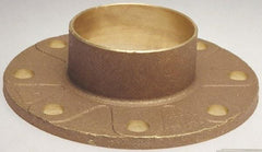 NIBCO - 1-1/2" Pipe, 5" OD, Cast Copper Companion Pipe Flange - 125 psi, C End Connection, 3-7/8" Across Bolt Hole Centers - Eagle Tool & Supply