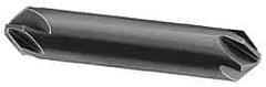 Hertel - 5/8" Head Diam, 5/8" Shank Diam, 6 Flute 120° High Speed Steel Countersink - 3-1/2" OAL, Straight Shank - Eagle Tool & Supply