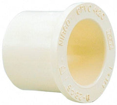 NIBCO - 2 x 1-1/4" CPVC Plastic Pipe Bushing - Spig x Slip End Connections - Eagle Tool & Supply