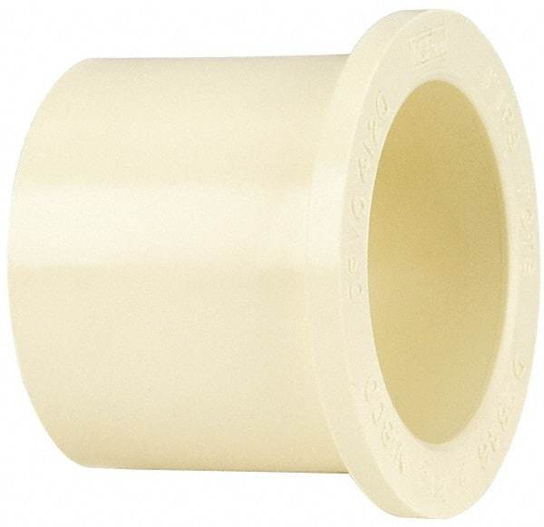 NIBCO - 2 x 2" CPVC Plastic Pipe Transition Bushing - Slip IPS x Slip CTS End Connections - Eagle Tool & Supply