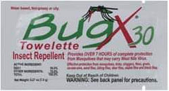 North - 300 Count 30% DEET Towelette - For Biting Flies, Black Flies, Chiggers, Deer Flies, Gnats, Midges, Mosquitoes, No-See-Ums, Stable Flies, Fleas - Eagle Tool & Supply