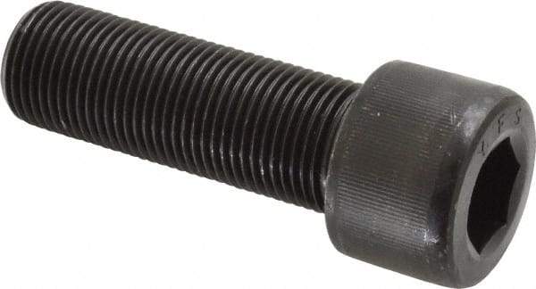Value Collection - 1-12 UNF Hex Socket Drive, Socket Cap Screw - Alloy Steel, Black Oxide Finish, Fully Threaded, 3" Length Under Head - Eagle Tool & Supply