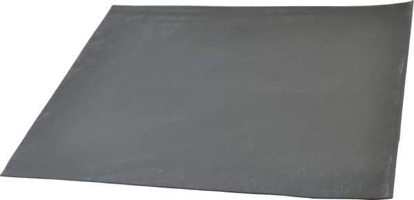Made in USA - 12" Long, 12" Wide, 1/16" Thick, Neoprene Rubber Foam Sheet - 50 to 60 Durometer, Black, -40 to 225°F, 2,500 psi Tensile Strength, Plain Backing, Stock Length - Eagle Tool & Supply