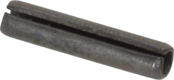 Value Collection - 5/32" Diam x 3/4" Long Slotted Spring Pin - Grade 1070-1090 Alloy Steel, Black Oxide Finish - Eagle Tool & Supply