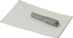Made in USA - 1/4" Head Diam, 3/16" Shank Diam, 6 Flute 90° High Speed Steel Countersink - Eagle Tool & Supply
