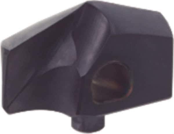 Guhring - Series 4115, 53/64" Diam Grade K/P 140° Replaceable Drill Tip - Carbide, nano-A Finish, 210 Seat Size - Eagle Tool & Supply