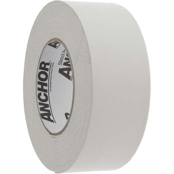 Intertape - 2" Wide x 10 m x 45 mil Tan/Natural Crepe Paper Masking Tape - Eagle Tool & Supply
