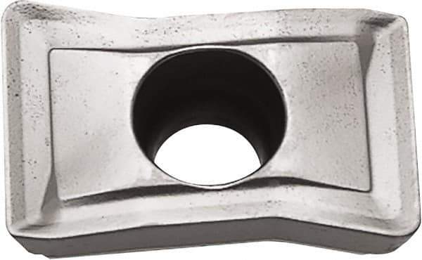 Kyocera - GOMT160408 D Grade PR1210 Carbide Milling Insert - Megacoat Finish, 4.76mm Thick, 0.8mm Corner Radius - Eagle Tool & Supply