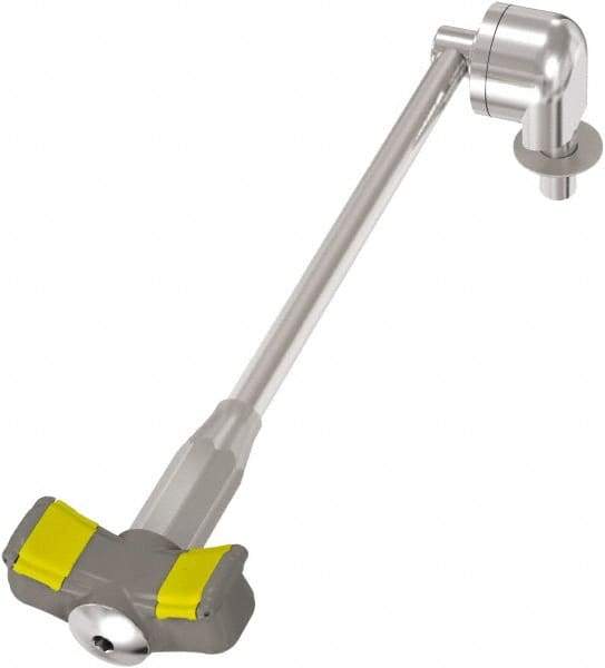 Bradley - Deck Mount, Eyewash Station - 1/2" Inlet, 30 psi Flow, 0.4 GPM Flow Rate - Eagle Tool & Supply