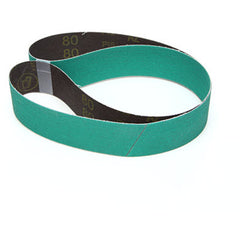 3M Cloth Belt 577F 80 YF-weight 2 in × 48 in Film-lok Single-flex 25 per inner - Eagle Tool & Supply