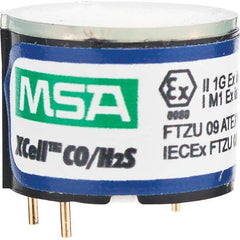 MSA - Gas Detector Parts & Accessories Type: H2S/CO Replacement Sensor Detector Trade Name: Xcell - Eagle Tool & Supply