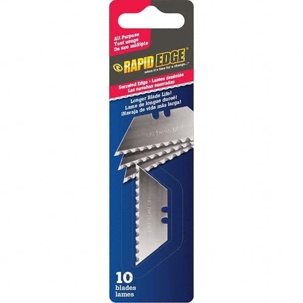 Rapid Edge - Knife Blades Type: Utility Knife Blade Material: Carbon Steel - Eagle Tool & Supply