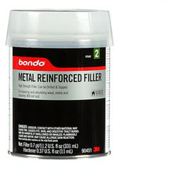 Bondo Metal Reinforced Filler 90451 0.7 Pint - Eagle Tool & Supply