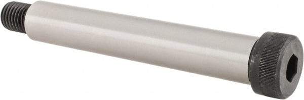 Value Collection - 1" Shoulder Diam x 6" Shoulder Length, 3/4-10 UNC, Hex Socket Shoulder Screw - 4140 Alloy Steel, Uncoated, 5/8" Head Height x 1-5/16" Head Diam - Eagle Tool & Supply