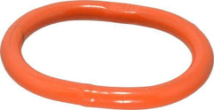 Pewag - G100 Grade Orange Alloy Steel Oblong Master Link - 3/8" Diameter, 3,800 Lb Load Limit - Eagle Tool & Supply