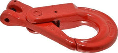 Pewag - 5/16 Inch Chain Diameter, Grade 80 Clevis Hook - 4,500 Lbs. Load Capacity, 23/64 Inch Inside Diameter, 23/64 Inch Pin Diameter, 1-37/64 Inch Hook Throat, 1-11/32 Inch Hook Width - Eagle Tool & Supply