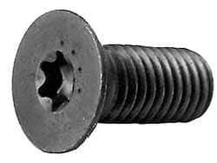 Camcar - 5/16-18 UNC Torx Plus Drive, 82° Flat Screw - Alloy Steel, Black Oxide Finish, Fully Threaded, 1-1/2" OAL - Eagle Tool & Supply
